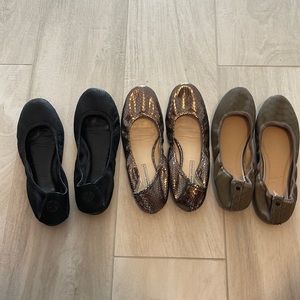 Assorted ballet flats